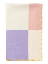 Load image into Gallery viewer, Merino Wool & Cashmere Colour Block Children's Blanket