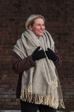 Load image into Gallery viewer, Undyed Wool Throw -Best of British