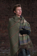 Load image into Gallery viewer, Forest Green Tartan with Windowpane