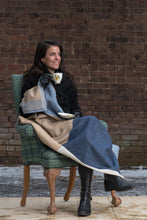 Load image into Gallery viewer, Extrafine Merino Wool Black Scarf