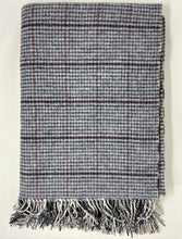 Load image into Gallery viewer, Grey Houndstooth with Block Check