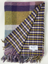 Load image into Gallery viewer, Plum Check with Gingham