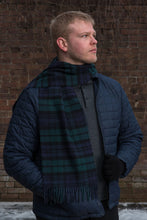 Load image into Gallery viewer, Lambswool Tartan Scarf