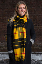 Load image into Gallery viewer, Ultrafine Merino Tartan Scarf - RWS Certified
