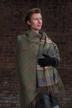 Load image into Gallery viewer, Forest Green Tartan with Windowpane
